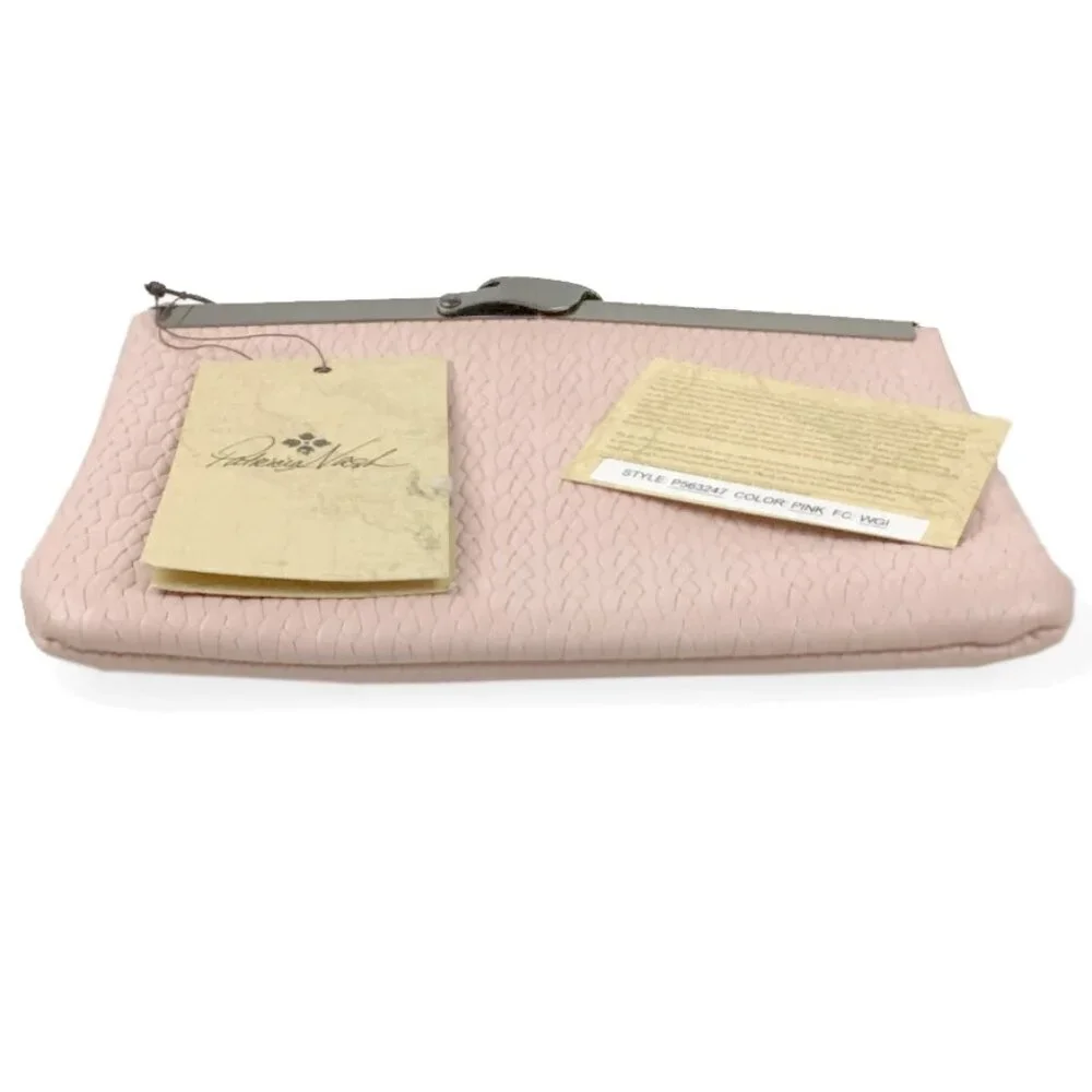 Patricia Nash Twisted Woven Embossed Asher Frame Clutch